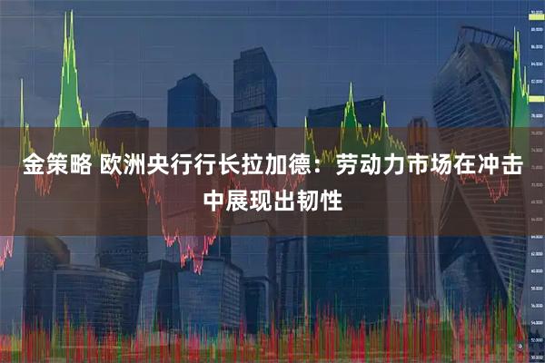 金策略 欧洲央行行长拉加德：劳动力市场在冲击中展现出韧性